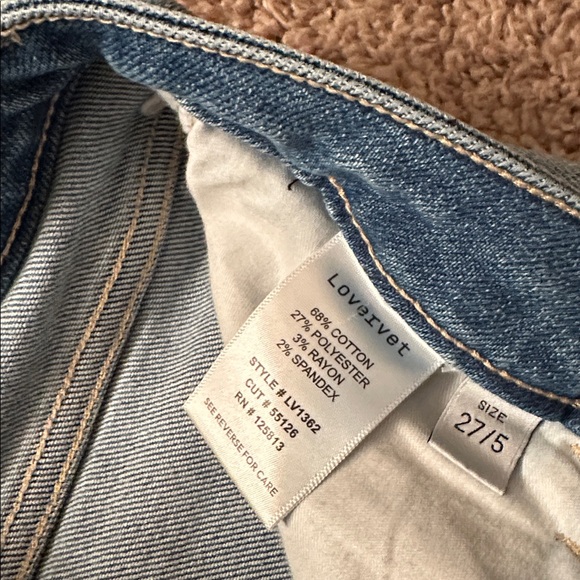 Lovervet by Vervet jeans size 27/5 - Picture 3 of 7